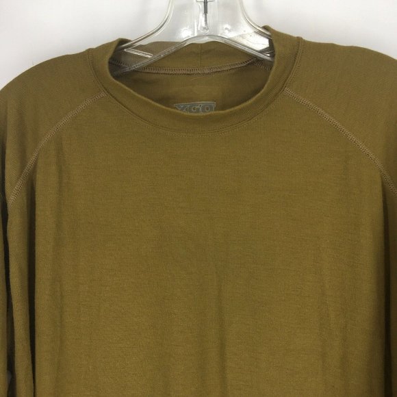 XGO Phase 1 Flame Retardant Lot of 2 Base Layer T-Shirts LS/SS Coyote Brown XL - Picture 4 of 9